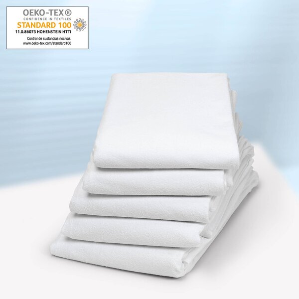 Sbanas lavables de fibra pro select 90 x 200 cm blanco 1 sbana